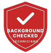Background-checked plumbing technicians